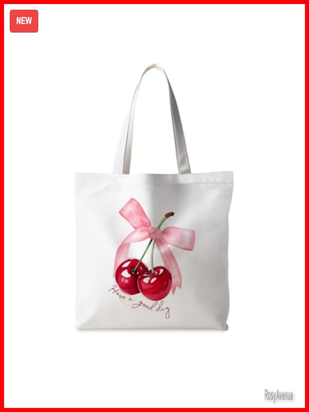Canvas Tote Bag Reusable Grocery Shopping Bag Shoulder Carry